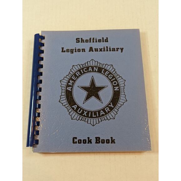 Cookbook Sheffield Iowa American Legion Auxiliary 1975 recipes cooking IA - Picture 1 of 10